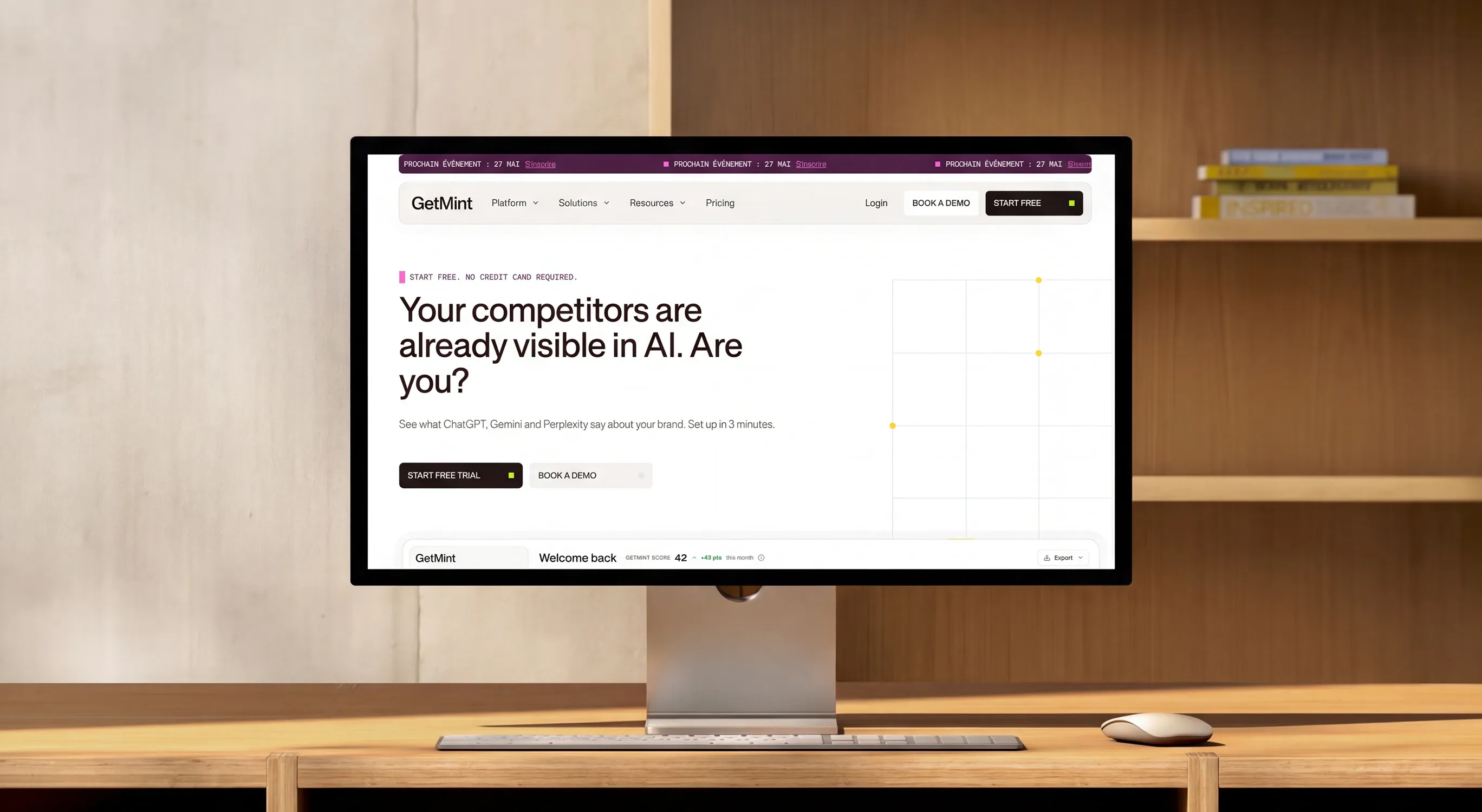 GetMint website on a desktop screen